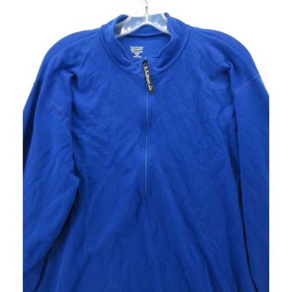 LL Bean Sweater XL 1/4 Zip Pullover Base Layer Performance Hiking - Picture 2 of 9